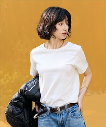 Hanes/ヘインズ T-SHIRTS SHIRO for HER 1PクルーネックTシャツ 半袖 パックT 無地 シンプル ベーシック レディース メンズ 2026年 秋 秋服 冬 冬服