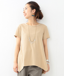 Ray BEAMS | Ray BEAMS LOS ANGELES /  ドレープ ヘムTシャツ(Tシャツ/カットソー)