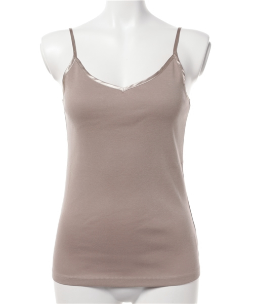 LE JUN（ルジュン）の「フライス2WAYキャミソール（キャミソール・レディース・ベージュ/ブルー系その他/ブラック/ホワイト/オフホワイト・FREE）」の4枚目の写真