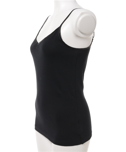 LE JUN（ルジュン）の「フライス2WAYキャミソール（キャミソール・レディース・ベージュ/ブルー系その他/ブラック/ホワイト/オフホワイト・FREE）」の7枚目の写真