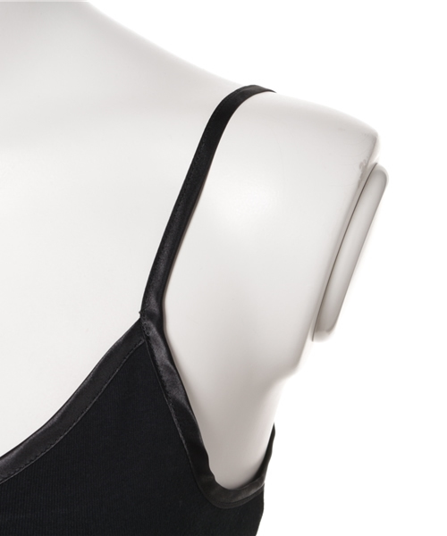 LE JUN（ルジュン）の「フライス2WAYキャミソール（キャミソール・レディース・ベージュ/ブルー系その他/ブラック/ホワイト/オフホワイト・FREE）」の10枚目の写真