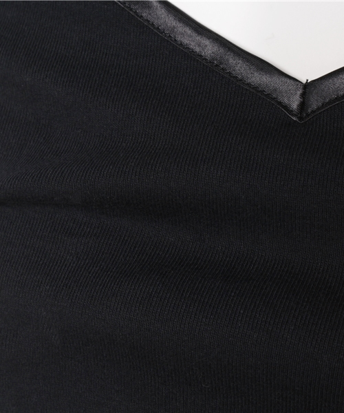 LE JUN（ルジュン）の「フライス2WAYキャミソール（キャミソール・レディース・ベージュ/ブルー系その他/ブラック/ホワイト/オフホワイト・FREE）」の6枚目の写真