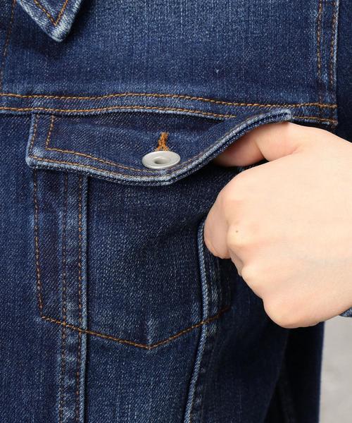 green label relaxing（グリーンレーベルリラクシング）の「○◆CB Gジャン 3rd type◆（デニムジャケット・レディース・ネイビー/コバルトブルー・40/42/44/38/36）」の16枚目の写真