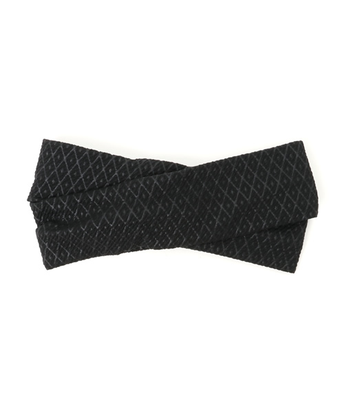 SMELLY（スメリー）の「SMELLY ヘアターバン（ヘアバンド・レディース・グレー/ネイビー/ブラック・ONE）」の6枚目の写真