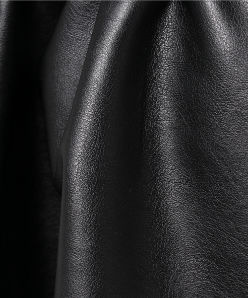 PUNYUS（プニュズ）の「フェイクレザーミニスカート（スカート・レディース・ブラック・1/2/3）」の8枚目の写真