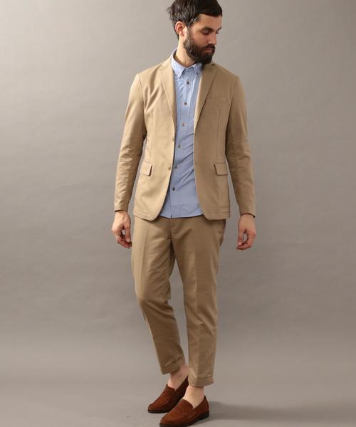 BEAUTY&YOUTH UNITED ARROWS(ビューティーアンドユースユナイテッドアローズ)の「BY ”TORAY” TCヘリンボーン アンクルパンツ ◆(スラックス・メンズ・ベージュ/ネイビー・X-LARGE/MEDIUM/LARGE/SMALL)」の14枚目の写真