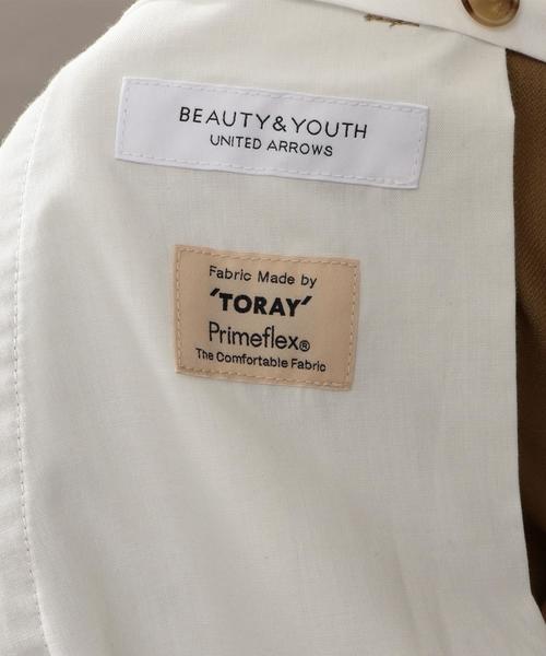 BEAUTY&YOUTH UNITED ARROWS(ビューティーアンドユースユナイテッドアローズ)の「BY ”TORAY” TCヘリンボーン アンクルパンツ ◆(スラックス・メンズ・ベージュ/ネイビー・X-LARGE/MEDIUM/LARGE/SMALL)」の4枚目の写真
