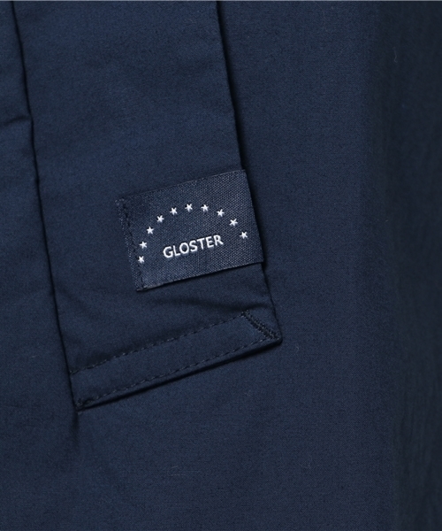 GLOSTER(グロスター)の「タイプライターステンカラーコート(ステンカラーコート・メンズ・ベージュ/ネイビー/ライトグリーン・M/S/L/XL)」の10枚目の写真