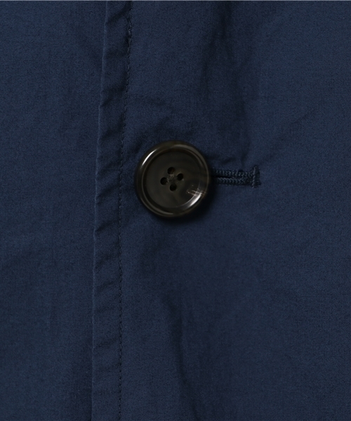 GLOSTER(グロスター)の「タイプライターステンカラーコート(ステンカラーコート・メンズ・ベージュ/ネイビー/ライトグリーン・M/S/L/XL)」の12枚目の写真