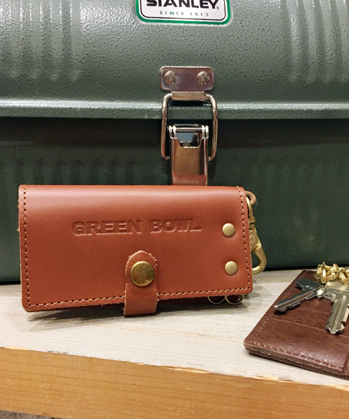 OLD BETTY'S / GREEN BOWL Leater Key Case/オールドベティーズ/グリーンボウル レザーキーケース（キーケース/キーアクセサリー）｜OLD BETTY'S（オールドベティーズ）