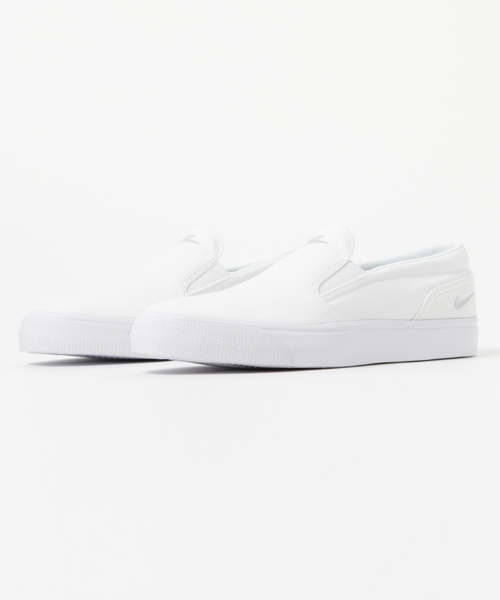 NIKE（ナイキ）の「NIKE/トキスリップ（スリッポン・メンズ・ホワイト/ブラック・27.5/28.5/26.5）」の10枚目の写真