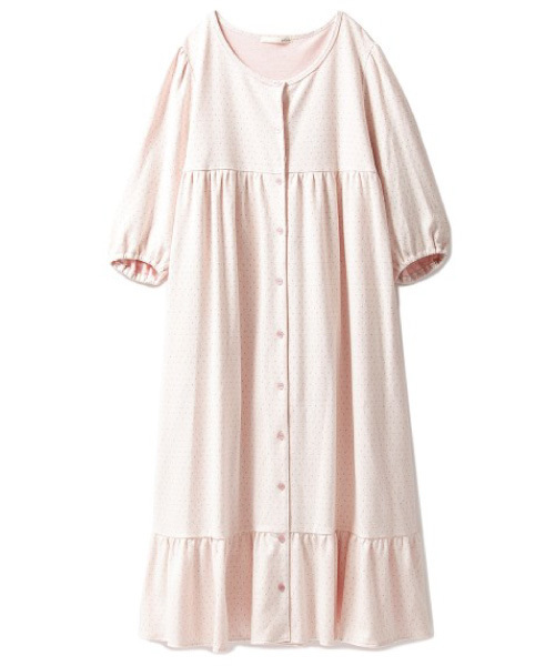 Gelato Pique ジェラートピケ の ダブルガーゼドットマタニティドレス ワンピース Wear