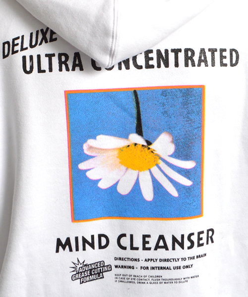JUNGLES(ジャングルス)の「JUNGLES/ジャングルス MIND CLEANSER HOODIE(パーカー・メンズ・ホワイト・L/M/S/XL)」の8枚目の写真