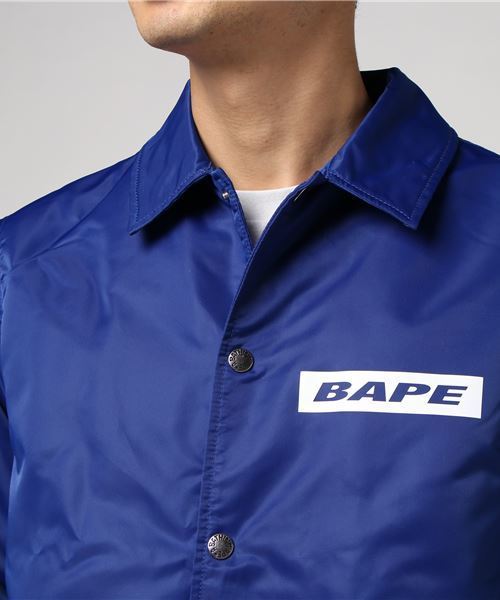 A BATHING APE（アベイシングエイプ）の「BAPE LONG COACH JACKET M（ミリタリージャケット・メンズ・ネイビー/オリーブ・SMALL/MEDIUM/LARGE/X-LARGE/XX-LARGE）」の12枚目の写真