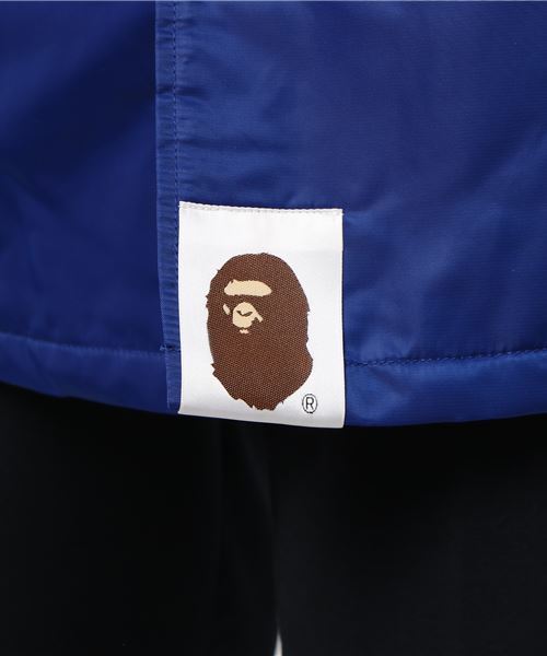 A BATHING APE（アベイシングエイプ）の「BAPE LONG COACH JACKET M（ミリタリージャケット・メンズ・ネイビー/オリーブ・SMALL/MEDIUM/LARGE/X-LARGE/XX-LARGE）」の6枚目の写真