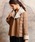 YOSOOU�i���\�I�E�j�́uFake Mouton Jacket/�t�F�C�N���[�g���W���P�b�g�i�_�E���W���P�b�g/�R�[�g�j�v�b�ڍ׉摜