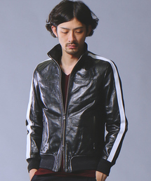 5351 POUR LES HOMMES | ラムレザートラックジャケット(ブルゾン)