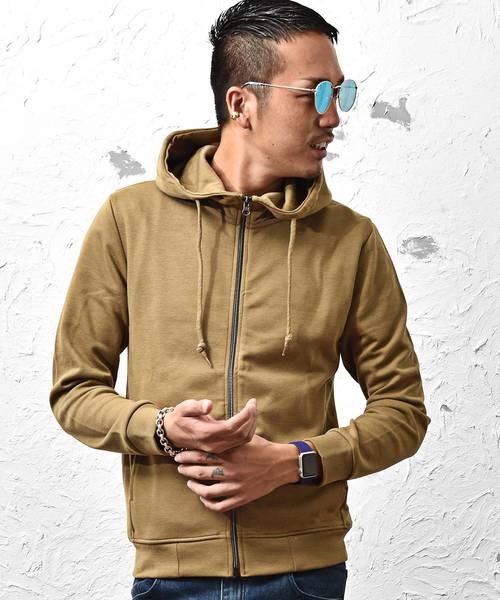 JOKER（ジョーカー）の「スウェットジップパーカー トレーナー（パーカー・メンズ・ブルー系その他/カーキ/ベージュ/オフホワイト/杢グレー/ブラック/ネイビー/ライトピンク/ブラック系その他/グレー系その他/ブルー系その他2/ホワイト系その他/グレー系その他2/サックスブルー/チェック/ブラック系その他2/ブラウン系その他/レッド系その他・XL/M/S/L）」の11枚目の写真