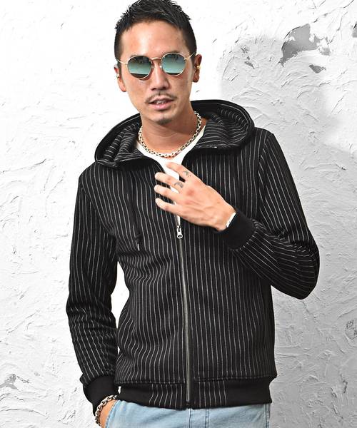 JOKER（ジョーカー）の「スウェットジップパーカー トレーナー（パーカー・メンズ・ブルー系その他/カーキ/ベージュ/オフホワイト/杢グレー/ブラック/ネイビー/ライトピンク/ブラック系その他/グレー系その他/ブルー系その他2/ホワイト系その他/グレー系その他2/サックスブルー/チェック/ブラック系その他2/ブラウン系その他/レッド系その他・XL/M/S/L）」の5枚目の写真