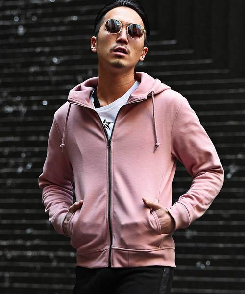 JOKER（ジョーカー）の「スウェットジップパーカー トレーナー（パーカー・メンズ・ブルー系その他/カーキ/ベージュ/オフホワイト/杢グレー/ブラック/ネイビー/ライトピンク/ブラック系その他/グレー系その他/ブルー系その他2/ホワイト系その他/グレー系その他2/サックスブルー/チェック/ブラック系その他2/ブラウン系その他/レッド系その他・XL/M/S/L）」の17枚目の写真