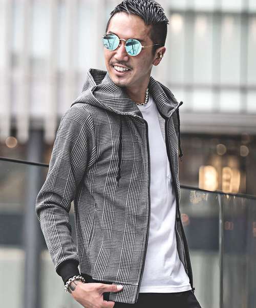 JOKER（ジョーカー）の「スウェットジップパーカー トレーナー（パーカー・メンズ・ブルー系その他/カーキ/ベージュ/オフホワイト/杢グレー/ブラック/ネイビー/ライトピンク/ブラック系その他/グレー系その他/ブルー系その他2/ホワイト系その他/グレー系その他2/サックスブルー/チェック/ブラック系その他2/ブラウン系その他/レッド系その他・XL/M/S/L）」の18枚目の写真