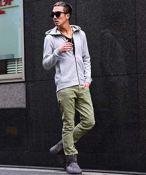 JOKER（ジョーカー）の「スウェットジップパーカー トレーナー（パーカー・メンズ・ブルー系その他/カーキ/ベージュ/オフホワイト/杢グレー/ブラック/ネイビー/ライトピンク/ブラック系その他/グレー系その他/ブルー系その他2/ホワイト系その他/グレー系その他2/サックスブルー/チェック/ブラック系その他2/ブラウン系その他/レッド系その他・XL/M/S/L）」の20枚目の写真