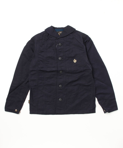 美品 BARENA サマーウール ジャケット カバーオール ネイビー 美品