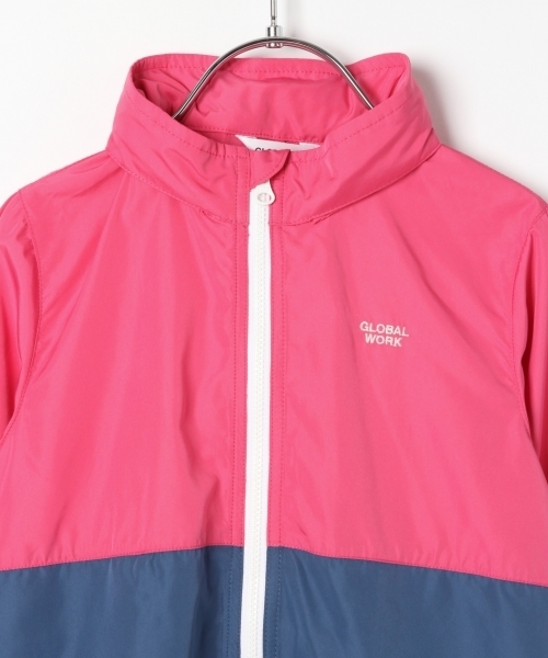 GLOBAL WORK（グローバルワーク）の「【キッズ】ハッスイポケッタブルジャケット/777040（その他アウター・キッズ・カーキ/ライトピンク・LARGE/MEDIUM/SMALL/X-LARGE/XX-LARGE）」の7枚目の写真
