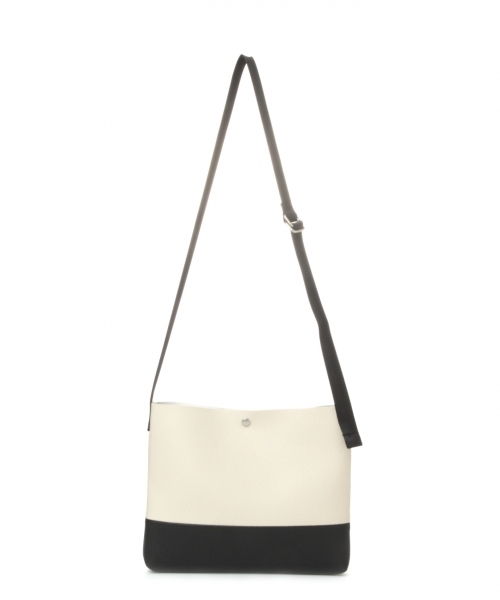 GLOBAL WORK（グローバルワーク）の「フェイクレザーサコッシュ/780744（クラッチバッグ・メンズ・ライトブルー/ブラック/グレー/ライトイエロー/オフホワイト/ゴールド系その他/グレー系その他・FREE）」の2枚目の写真