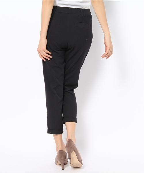 Abahouse Devinette（ドゥヴィネット）の「ﾀｯｸﾀｯｸﾊﾟﾝﾂ　ｳｲﾝﾀｰ（スラックス・レディース・ブラック/ベージュ・0/2/1）」の4枚目の写真