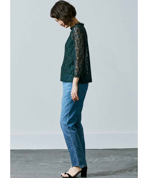 MEDE19F（メデジュウキュウ）の「MEDE19F　レーストップスセット（シャツ/ブラウス・レディース・イエロー/ピンク/ダークグリーン・X-LARGE/MEDIUM/LARGE）」の10枚目の写真