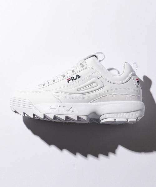 FILA（フィラ）の「＜FILA＞ DISRUPTOR 2/スニーカー（スニーカー・メンズ・ホワイト・27cm/26cm/28cm）」の2枚目の写真