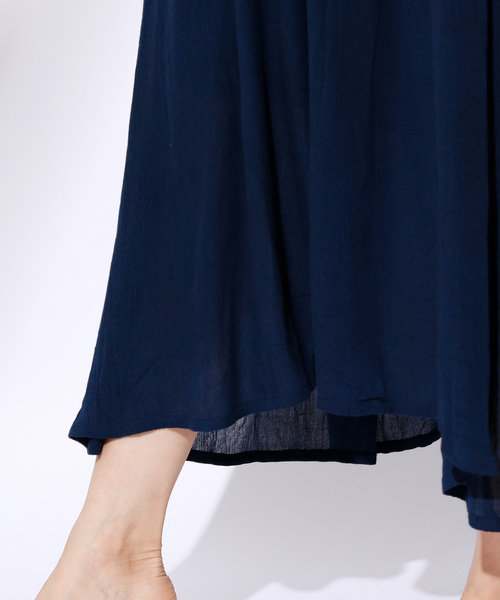 CIAOPANIC（チャオパニック）の「クレープティアードワンピース（ワンピース・レディース・ネイビー/ピンク/ホワイト/ホワイト系その他/ブルー系その他・FREE）」の15枚目の写真