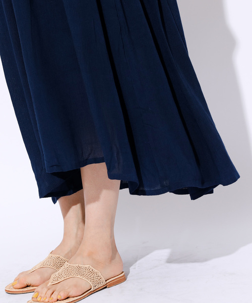 CIAOPANIC（チャオパニック）の「クレープティアードワンピース（ワンピース・レディース・ネイビー/ピンク/ホワイト/ホワイト系その他/ブルー系その他・FREE）」の16枚目の写真