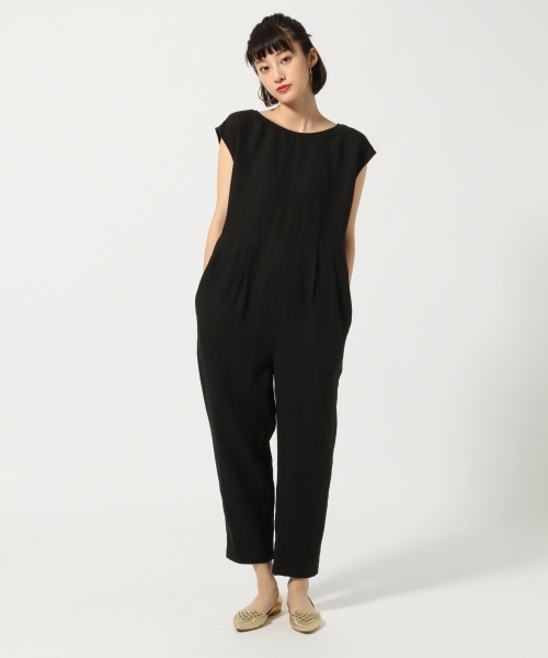 LOWRYS FARM（ローリーズファーム）の「Ｌ／Ｒジャンプスーツ　793072（つなぎ/オールインワン・レディース・ブラック/グレー/ブラウン・LARGE/MEDIUM）」の6枚目の写真