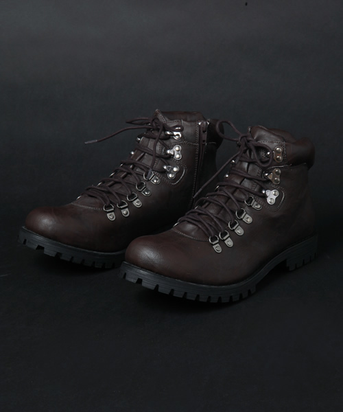 CIAOPANIC(チャオパニック)の「【1 to 10 people×Ciaopanic】クライミングZip Boots(ブーツ・メンズ・ブラック/ダークブラウン/ブラウン/キャメル・SMALL/LARGE/MEDIUM)」の3枚目の写真