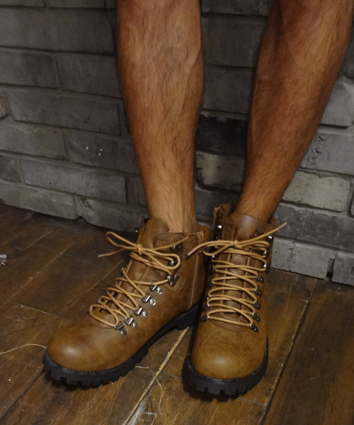 CIAOPANIC(チャオパニック)の「【1 to 10 people×Ciaopanic】クライミングZip Boots(ブーツ・メンズ・ブラック/ダークブラウン/ブラウン/キャメル・SMALL/LARGE/MEDIUM)」の4枚目の写真