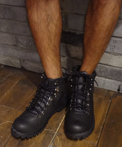 CIAOPANIC(チャオパニック)の「【1 to 10 people×Ciaopanic】クライミングZip Boots(ブーツ・メンズ・ブラック/ダークブラウン/ブラウン/キャメル・SMALL/LARGE/MEDIUM)」の2枚目の写真