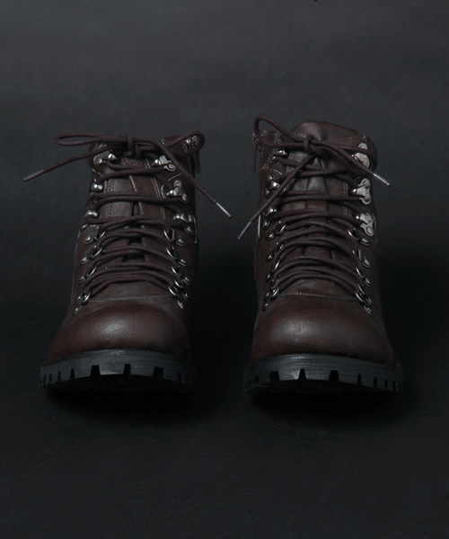 CIAOPANIC(チャオパニック)の「【1 to 10 people×Ciaopanic】クライミングZip Boots(ブーツ・メンズ・ブラック/ダークブラウン/ブラウン/キャメル・SMALL/LARGE/MEDIUM)」の11枚目の写真