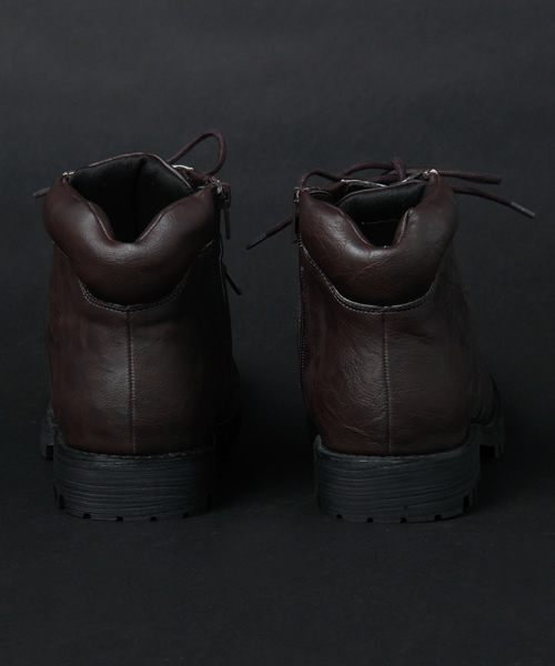 CIAOPANIC(チャオパニック)の「【1 to 10 people×Ciaopanic】クライミングZip Boots(ブーツ・メンズ・ブラック/ダークブラウン/ブラウン/キャメル・SMALL/LARGE/MEDIUM)」の15枚目の写真