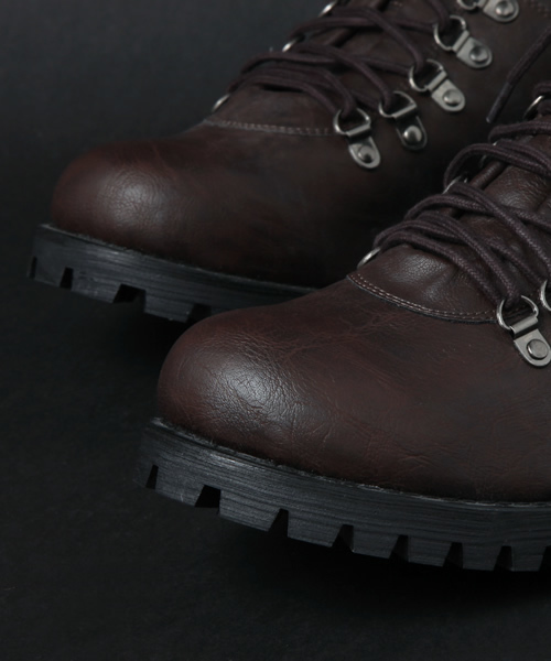 CIAOPANIC(チャオパニック)の「【1 to 10 people×Ciaopanic】クライミングZip Boots(ブーツ・メンズ・ブラック/ダークブラウン/ブラウン/キャメル・SMALL/LARGE/MEDIUM)」の7枚目の写真