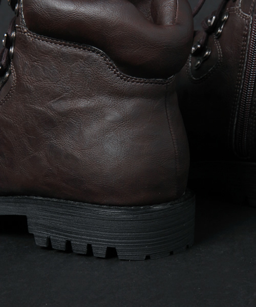 CIAOPANIC(チャオパニック)の「【1 to 10 people×Ciaopanic】クライミングZip Boots(ブーツ・メンズ・ブラック/ダークブラウン/ブラウン/キャメル・SMALL/LARGE/MEDIUM)」の12枚目の写真