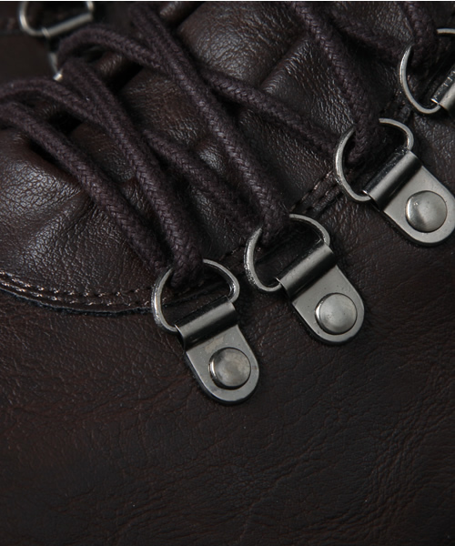 CIAOPANIC(チャオパニック)の「【1 to 10 people×Ciaopanic】クライミングZip Boots(ブーツ・メンズ・ブラック/ダークブラウン/ブラウン/キャメル・SMALL/LARGE/MEDIUM)」の9枚目の写真