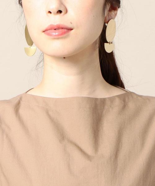 BEAUTY&YOUTH UNITED ARROWS（ビューティーアンドユースユナイテッドアローズ）の「BY ブロードギャザーノースリーブワンピース ◆（ワンピース・レディース・ライトブルー/モカ/ブラック・FREE）」の12枚目の写真