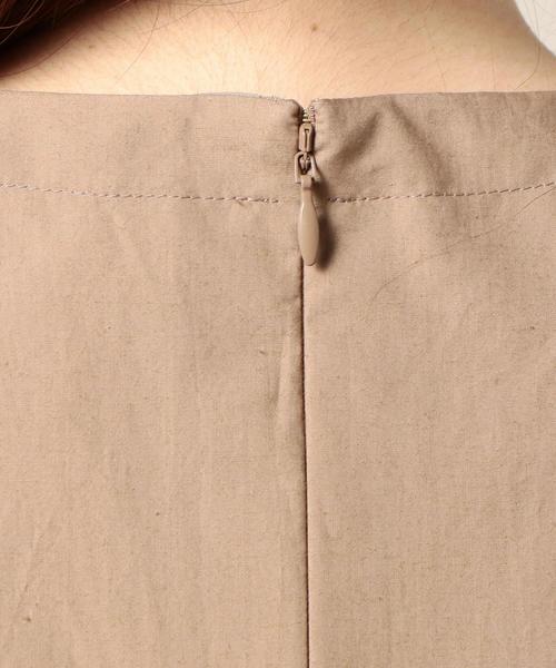 BEAUTY&YOUTH UNITED ARROWS（ビューティーアンドユースユナイテッドアローズ）の「BY ブロードギャザーノースリーブワンピース ◆（ワンピース・レディース・ライトブルー/モカ/ブラック・FREE）」の13枚目の写真