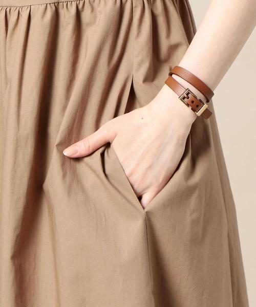 BEAUTY&YOUTH UNITED ARROWS（ビューティーアンドユースユナイテッドアローズ）の「BY ブロードギャザーノースリーブワンピース ◆（ワンピース・レディース・ライトブルー/モカ/ブラック・FREE）」の15枚目の写真