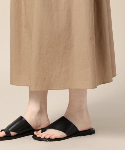 BEAUTY&YOUTH UNITED ARROWS（ビューティーアンドユースユナイテッドアローズ）の「BY ブロードギャザーノースリーブワンピース ◆（ワンピース・レディース・ライトブルー/モカ/ブラック・FREE）」の16枚目の写真