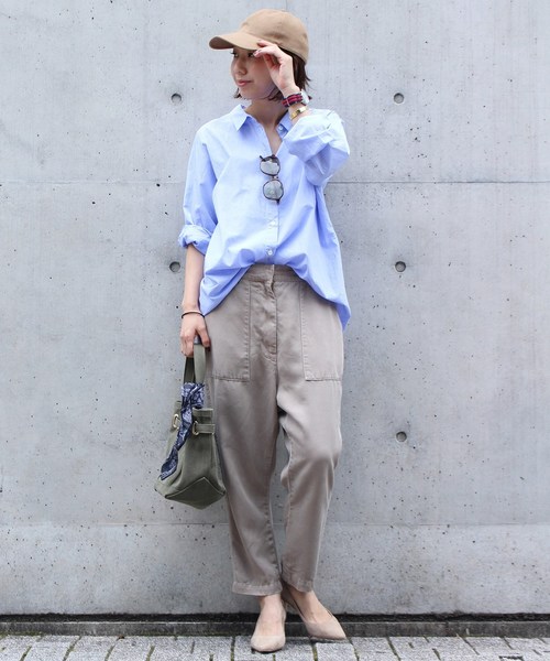 sita parantica(シータパランティカ)の「SITA PARANTICA CANVAS TOTE BAG(トートバッグ・レディース・ホワイト/ブラック/ベージュ/カーキ・FREE)」の11枚目の写真