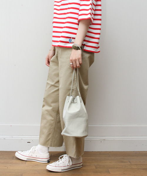 ARTS & CRAFTS(アーツアンドクラフト)の「ARTS&CRAFTS / アーツアンドクラフツ 巾着 M(ハンドバッグ・メンズ・ブラック/ブラウン/グレー/ナチュラル/ライトブラウン・FREE)」の14枚目の写真