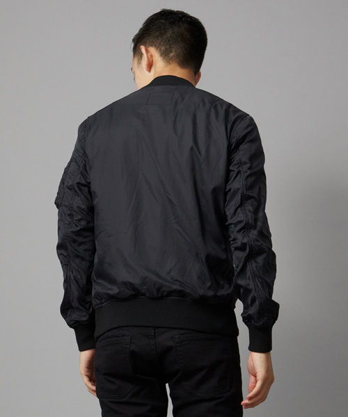 MONKEY TIME（モンキータイム）の「MT∴ ボンディング L-2 ジャケット◆（ミリタリージャケット・メンズ・ブラック/オリーブ・SMALL/MEDIUM/LARGE/X-LARGE）」の10枚目の写真